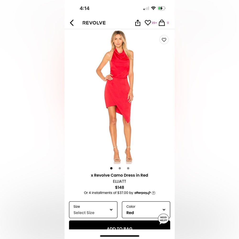 Elliatt halter dress